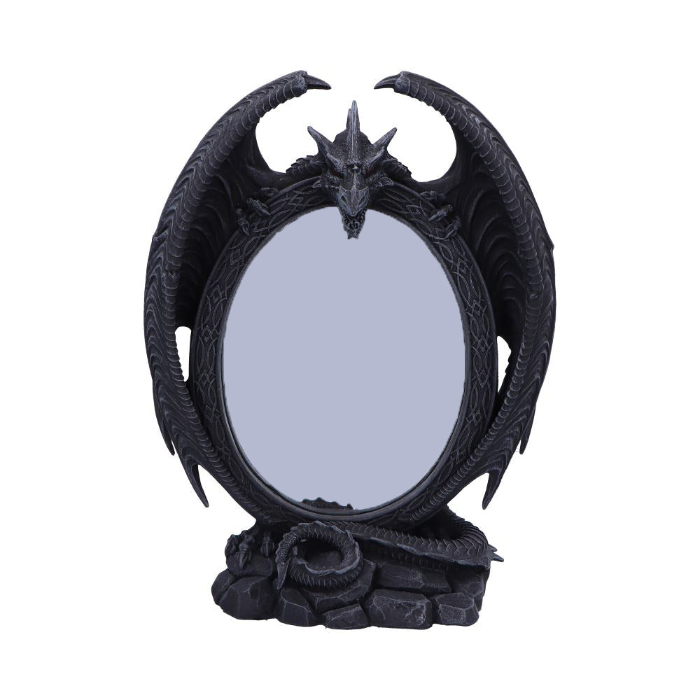 Scaled Reflection Dragon Mirror 29cm: 2 - Mirrors By Gift Moments