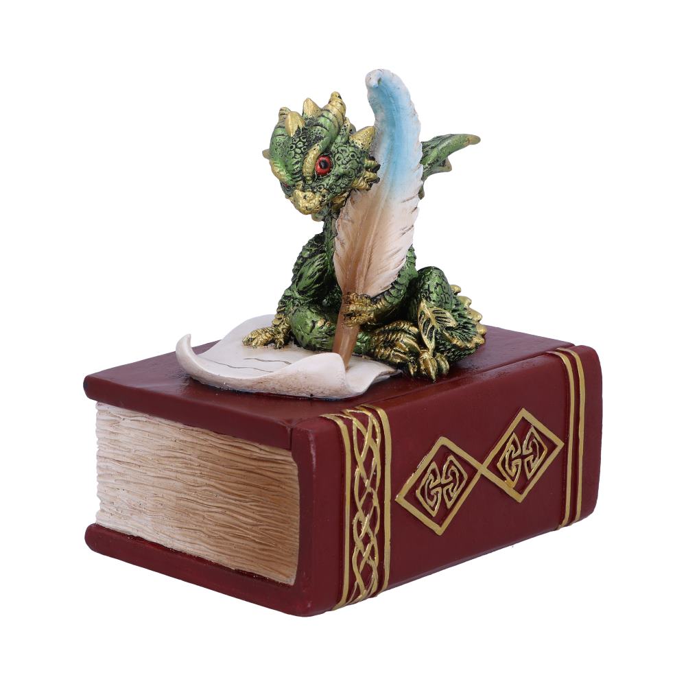 The Scribe Dragon Trinket Box 13.8cm: 2 Boxes By Gift Moments
