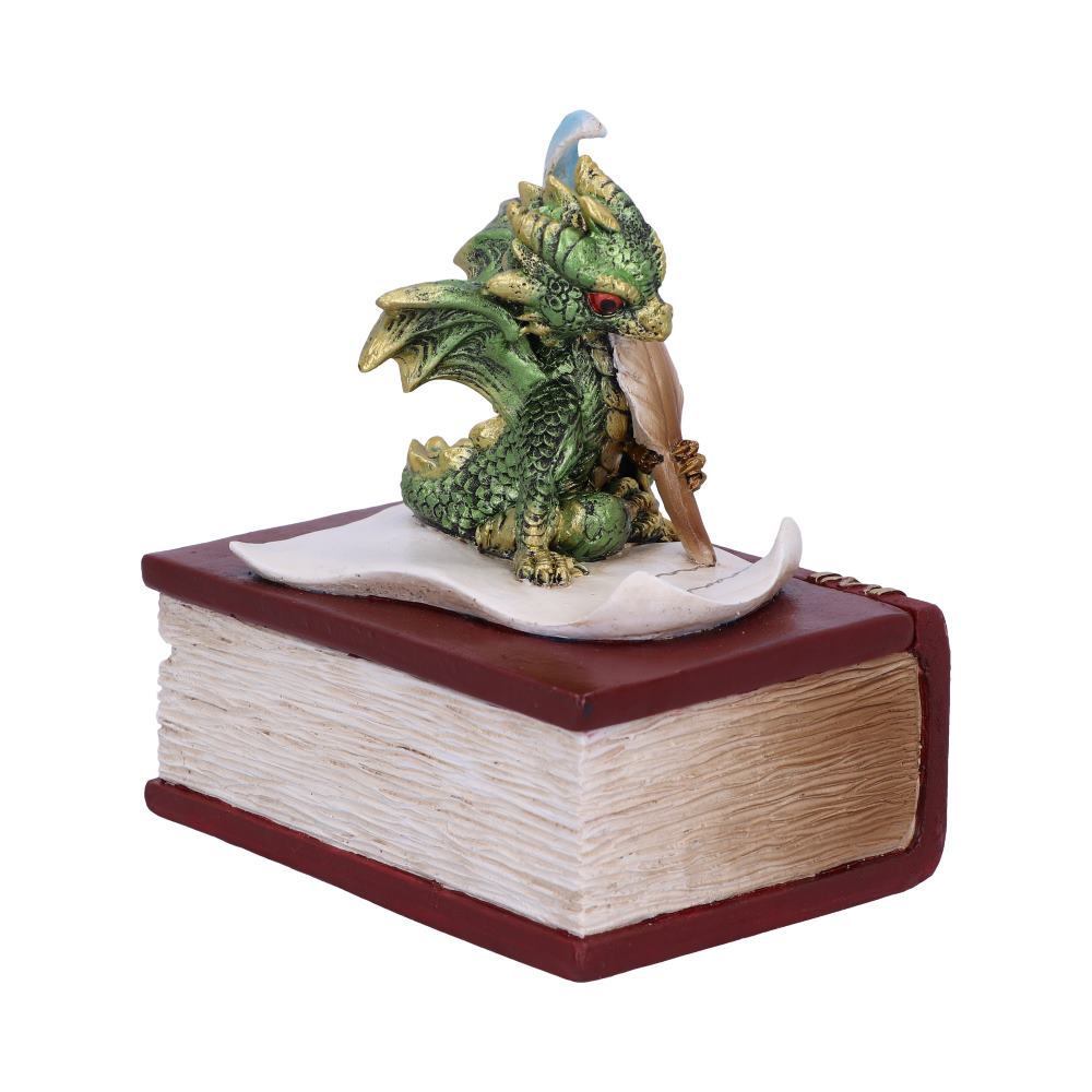 The Scribe Dragon Trinket Box 13.8cm: 5 Boxes By Gift Moments