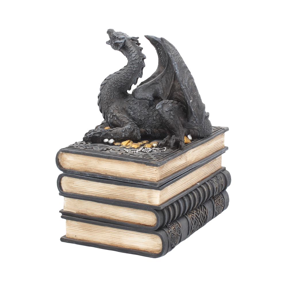 Secrets of the Dragon Box Gothic Skull Books Trinket Box: 5 - Boxes By Gift Moments