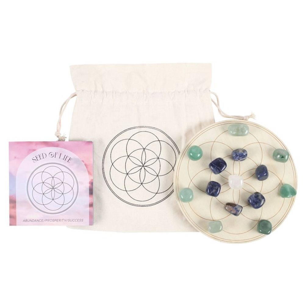 Seed of Life Crystal Grid Set: 2 - By Gift Moments