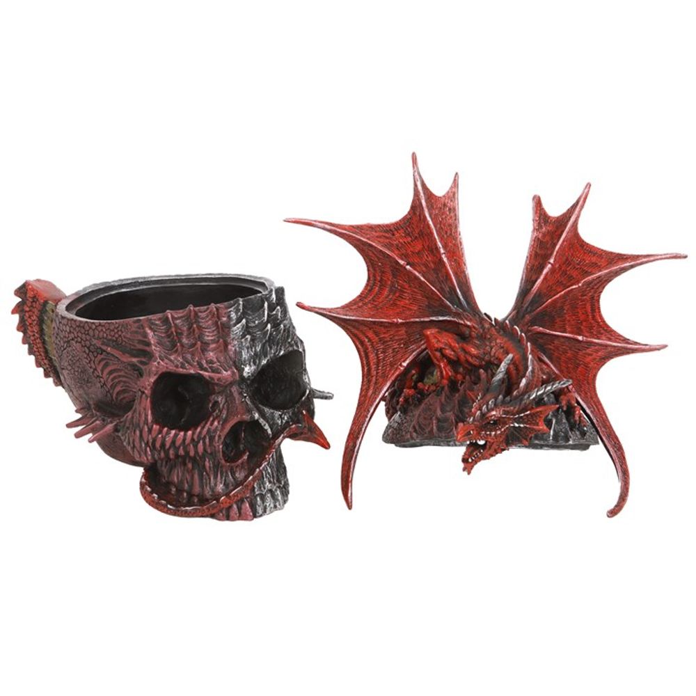 Serpent Infection Lidded Skull Ornament by Spiral Direct: 5 - Ornaments By Gift Moments