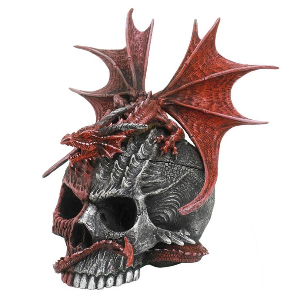Serpent Infection Lidded Skull Ornament by Spiral Direct: 1 - Ornaments By Gift Moments