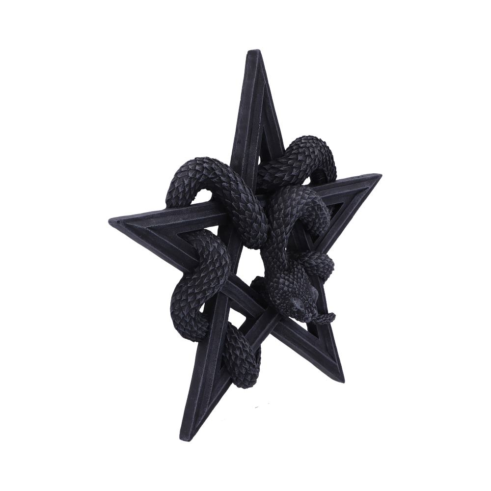 Serpent’s Worship Snake Wall Plaque 24cm: 4 Wall Hanging Sculptures By Gift Moments