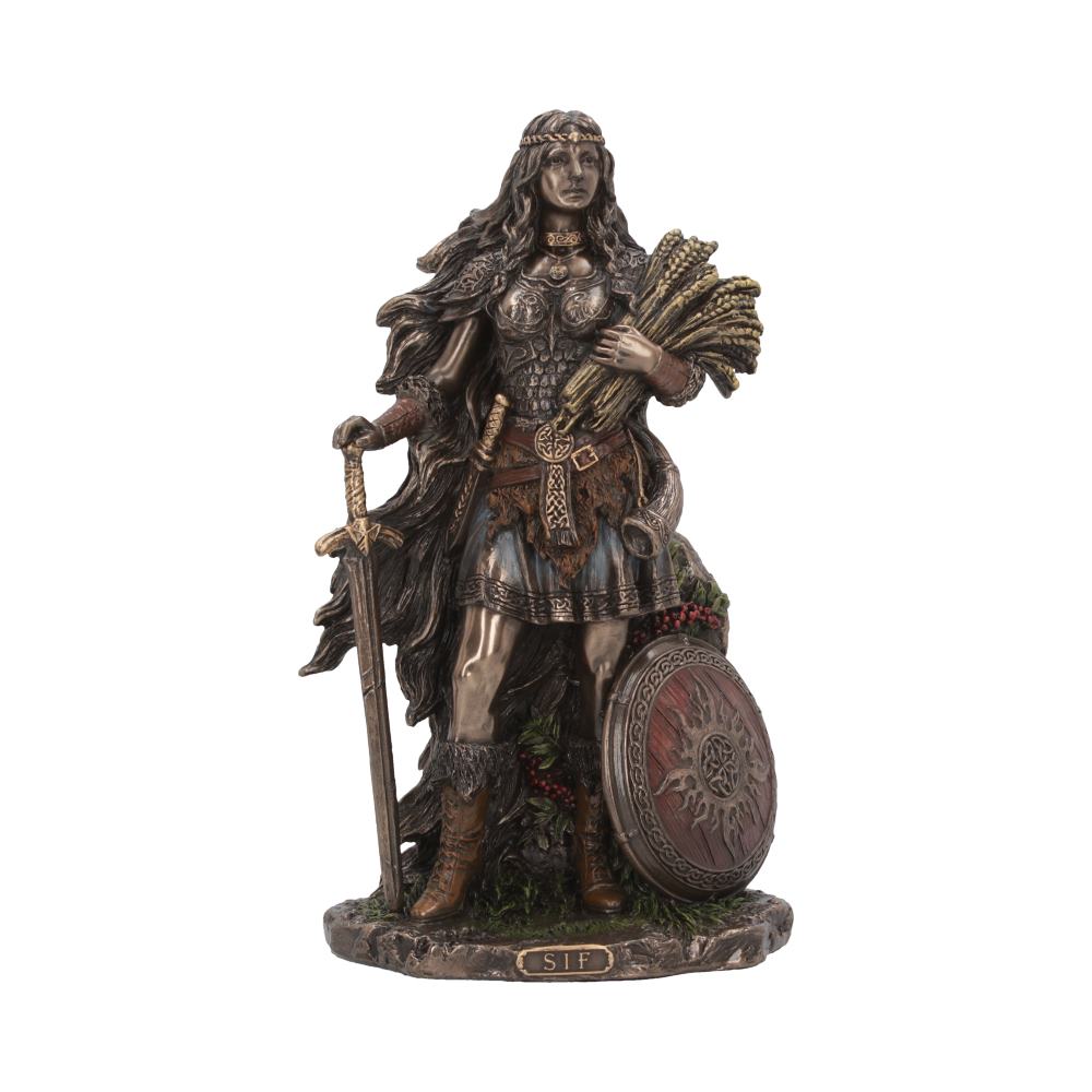 Sif Goddess of Earth and Family Bronze Figurine 22cm: 2 - Figures & Collectables By Gift Moments
