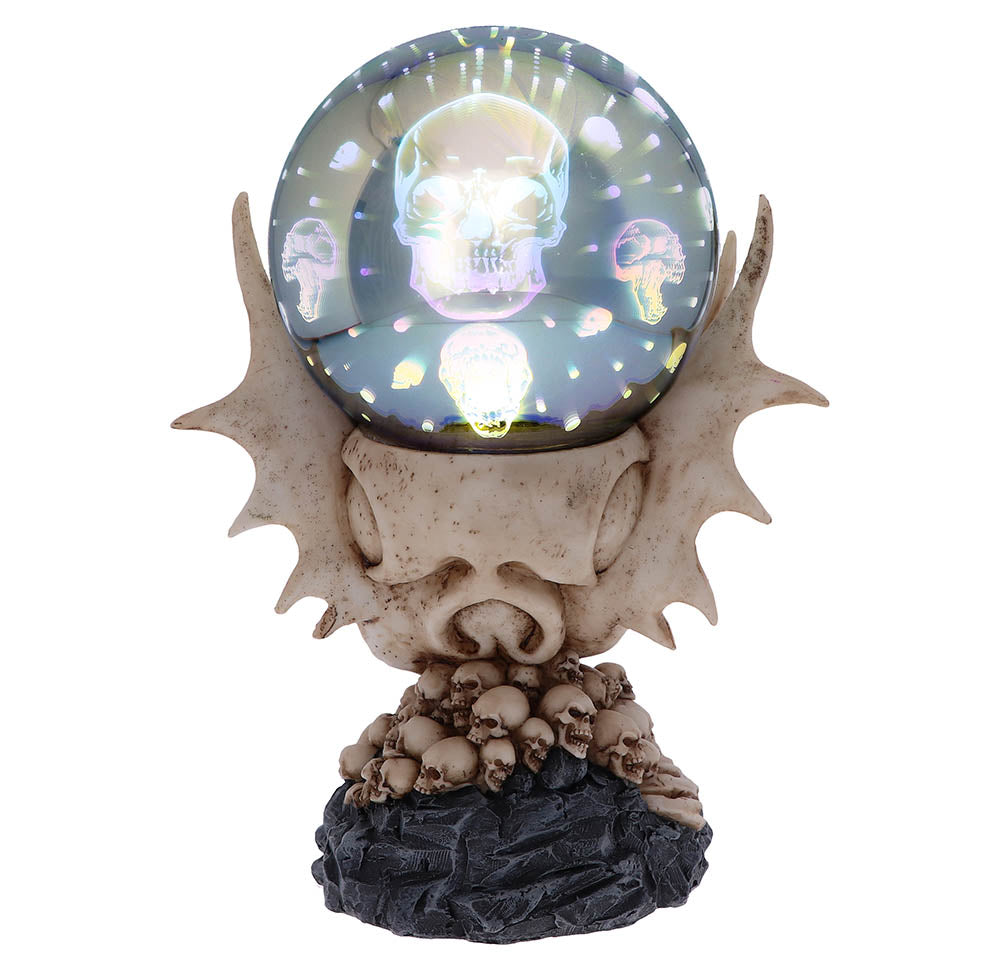 Skeletal Realm Dragon Skull and Light Up Orb Figurine: 4 - Figures & Collectables By Gift Moments