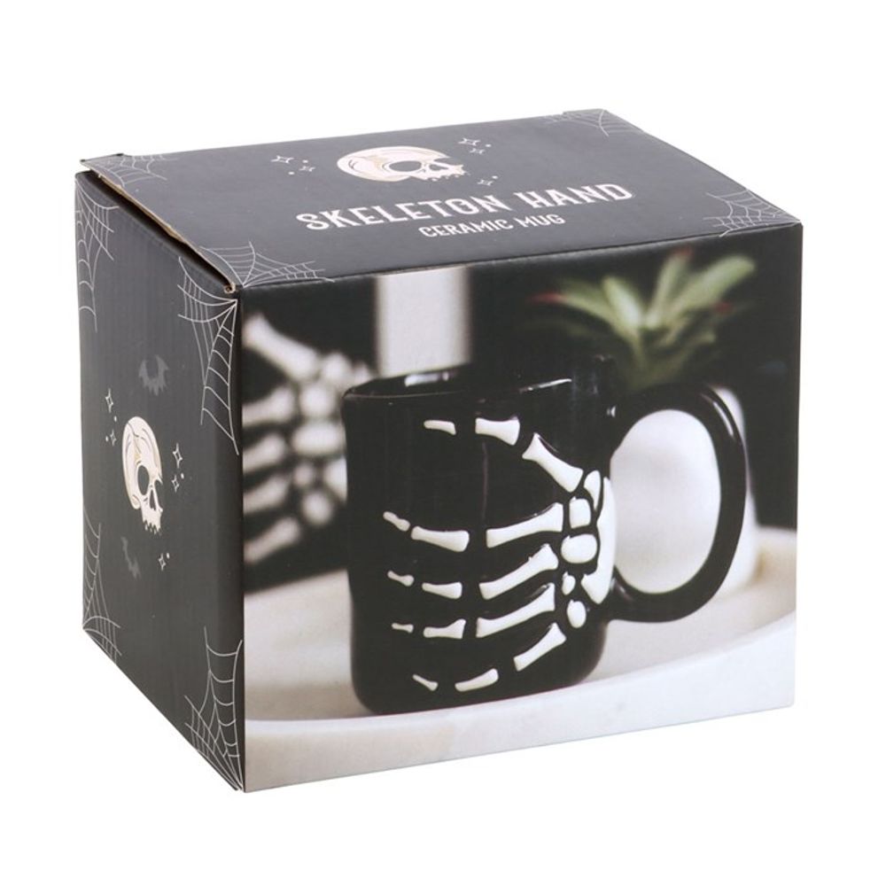 Skeleton Hand Mug: 5 - Mugs By Gift Moments