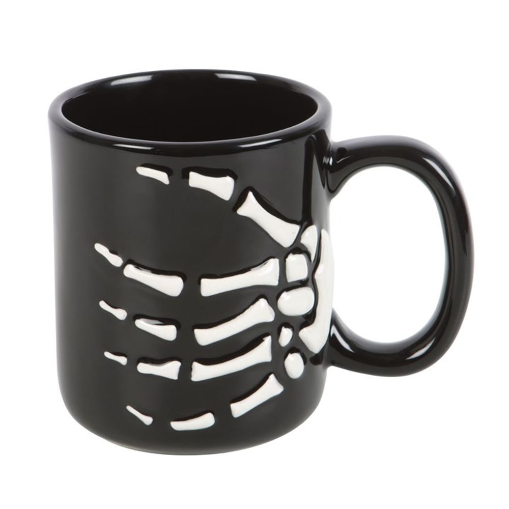 Skeleton Hand Mug: 2 - Mugs By Gift Moments
