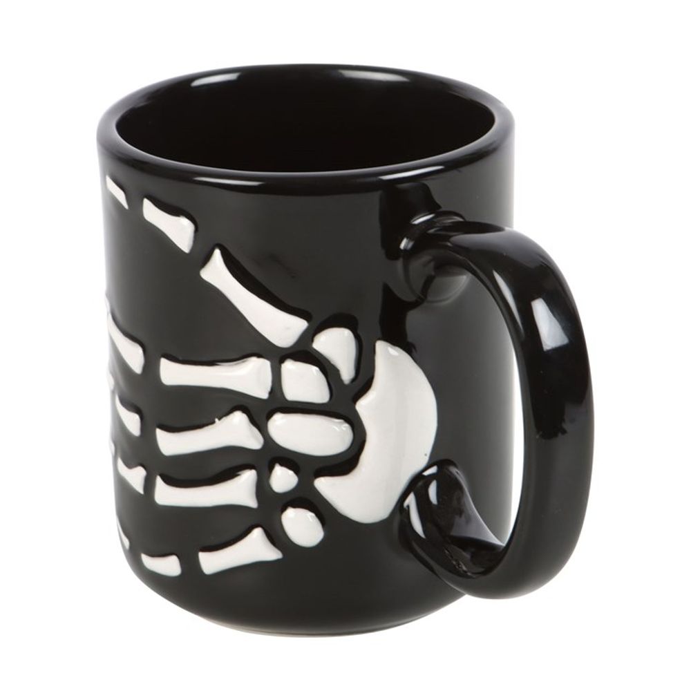 Skeleton Hand Mug: 3 - Mugs By Gift Moments