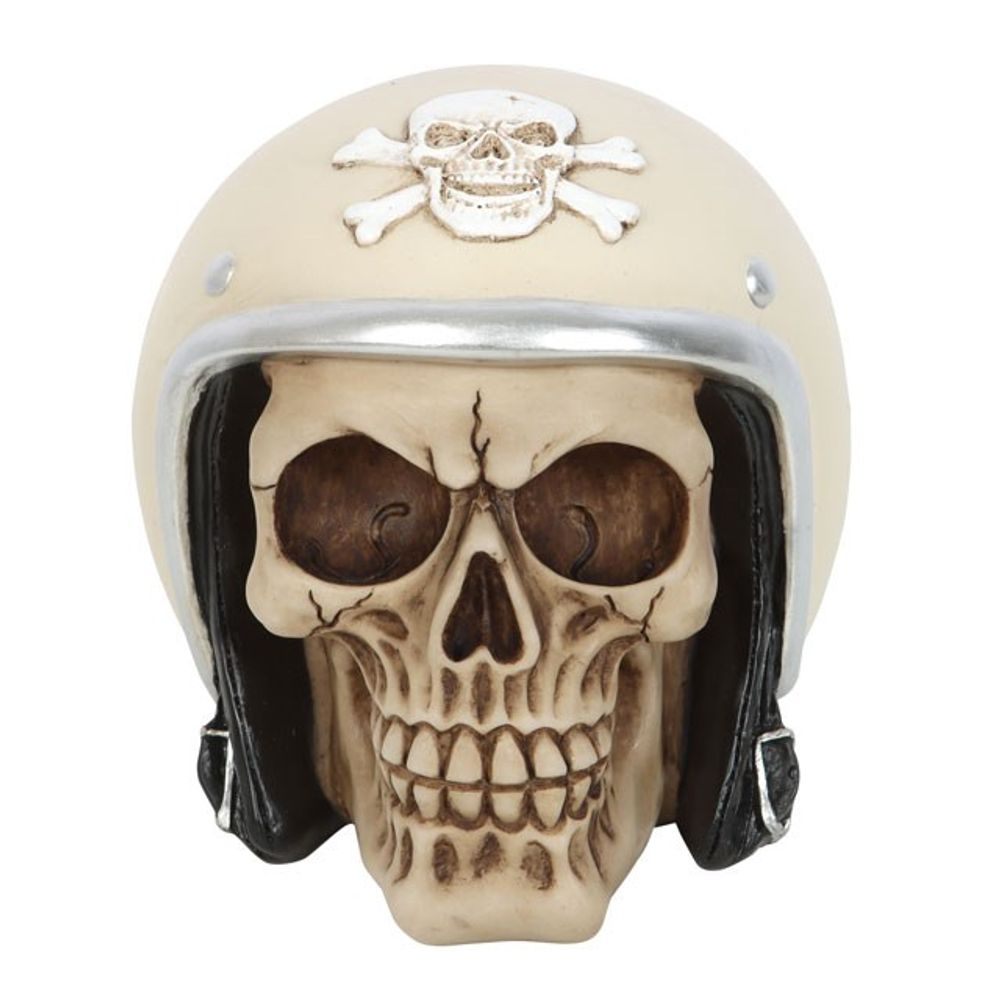 Skull Ornament with Helmet: 2 - By Gift Moments