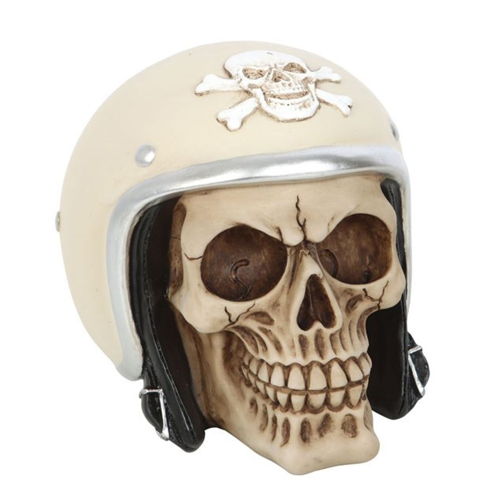 Skull Ornament with Helmet: 1 - By Gift Moments