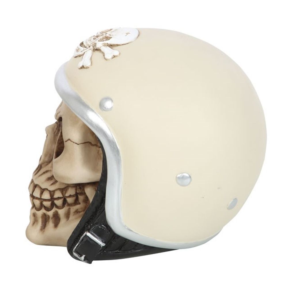 Skull Ornament with Helmet: 3 - By Gift Moments