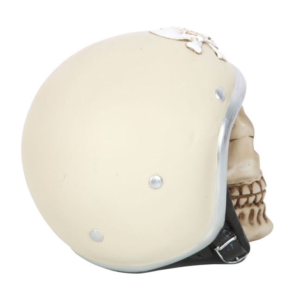 Skull Ornament with Helmet: 4 - By Gift Moments