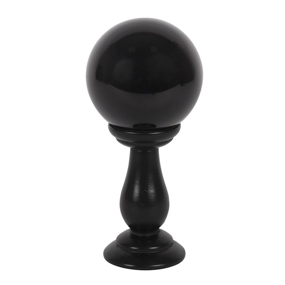Small Black Crystal Ball on Stand: 2 - By Gift Moments