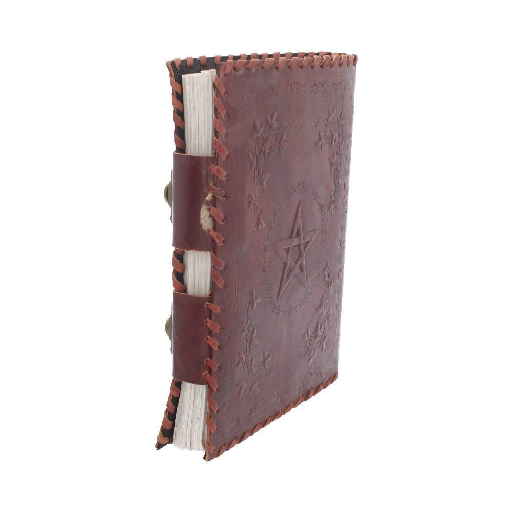 Small Book of Shadow Leather Journal 25cm: 4 - Leather Journals By NN Designs
