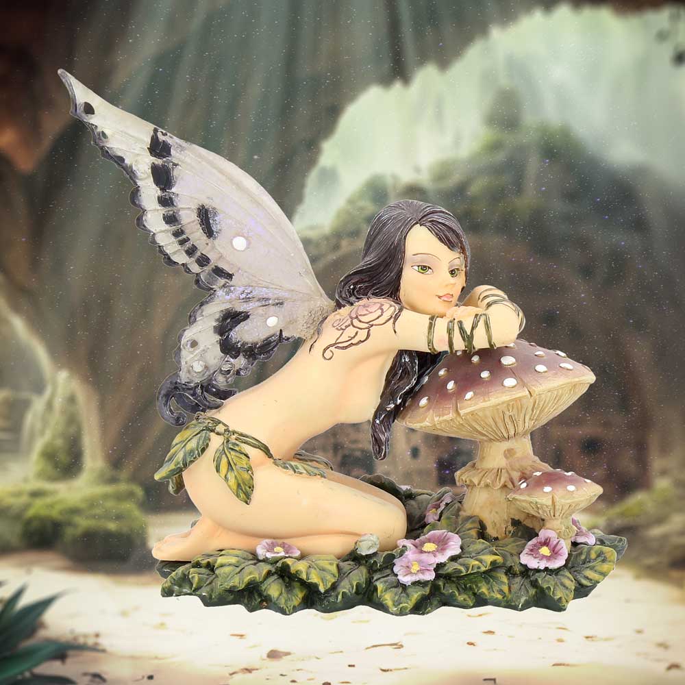 Small Toadstool Fairy Figure Serena 13cm - Shop Figures & Collectables At Gift Moments - 1
