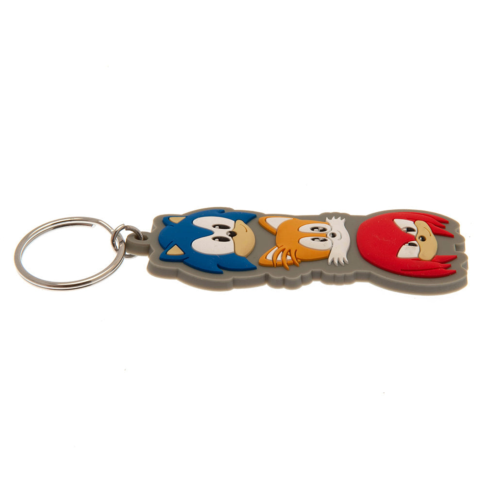 Sonic The Hedgehog Group PVC Keyring - Shop Keyrings At Gift Moments - 2