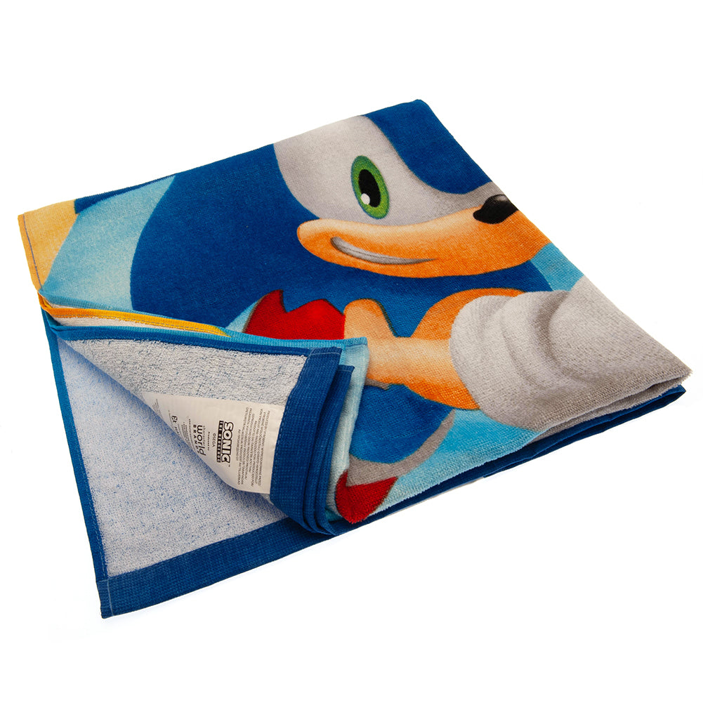 Sonic The Hedgehog Towel - Shop Towels At Gift Moments - 2