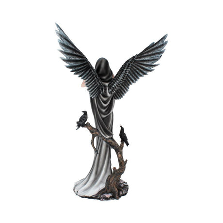 Sorrel Large Dark Angel Fairy and Raven Figurine: 5 - Figurines Extra Large (Over 50cm) By Gift Moments
