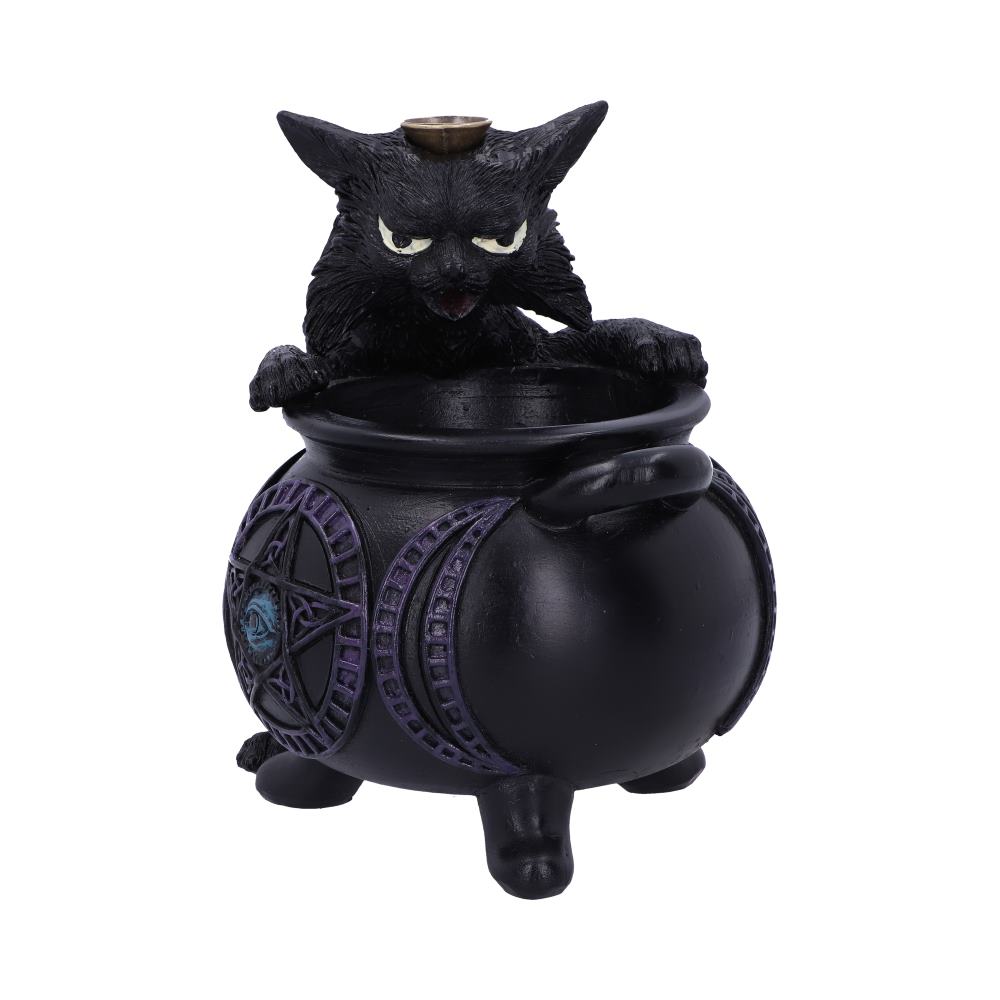 Spite’s Cauldron Gothic Backflow Incense Burner 16.3cm: 3 - Incense Holders By Gift Moments