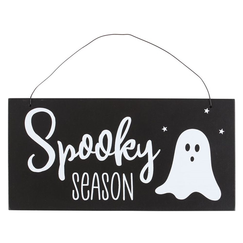 Spooky Season Ghost Hanging Sign: 1 - Signs & Plaques By Gift Moments