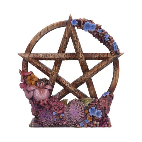 Spring Floral Decorative Pentagram Ornament: 2 - Figures & Collectables By NN Designs