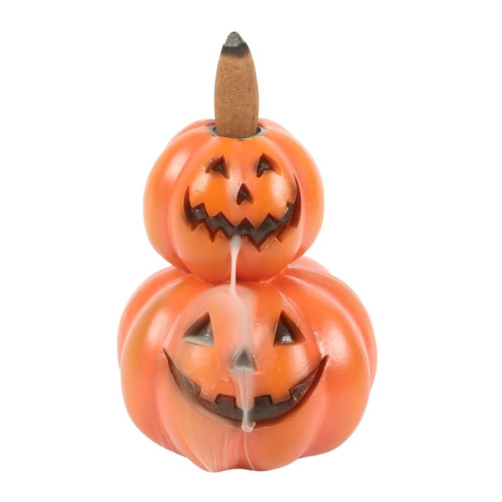 Stacked Pumpkins Backflow Incense Burner: 2 - Incense Holders By Gift Moments