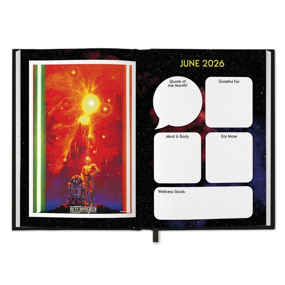Star Wars A5 Diary 2026: 2 - Diaries By Star Wars
