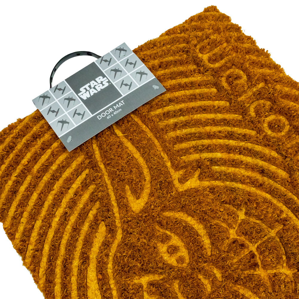 Star Wars Embossed Doormat Yoda: 3 - Doormats By Star Wars