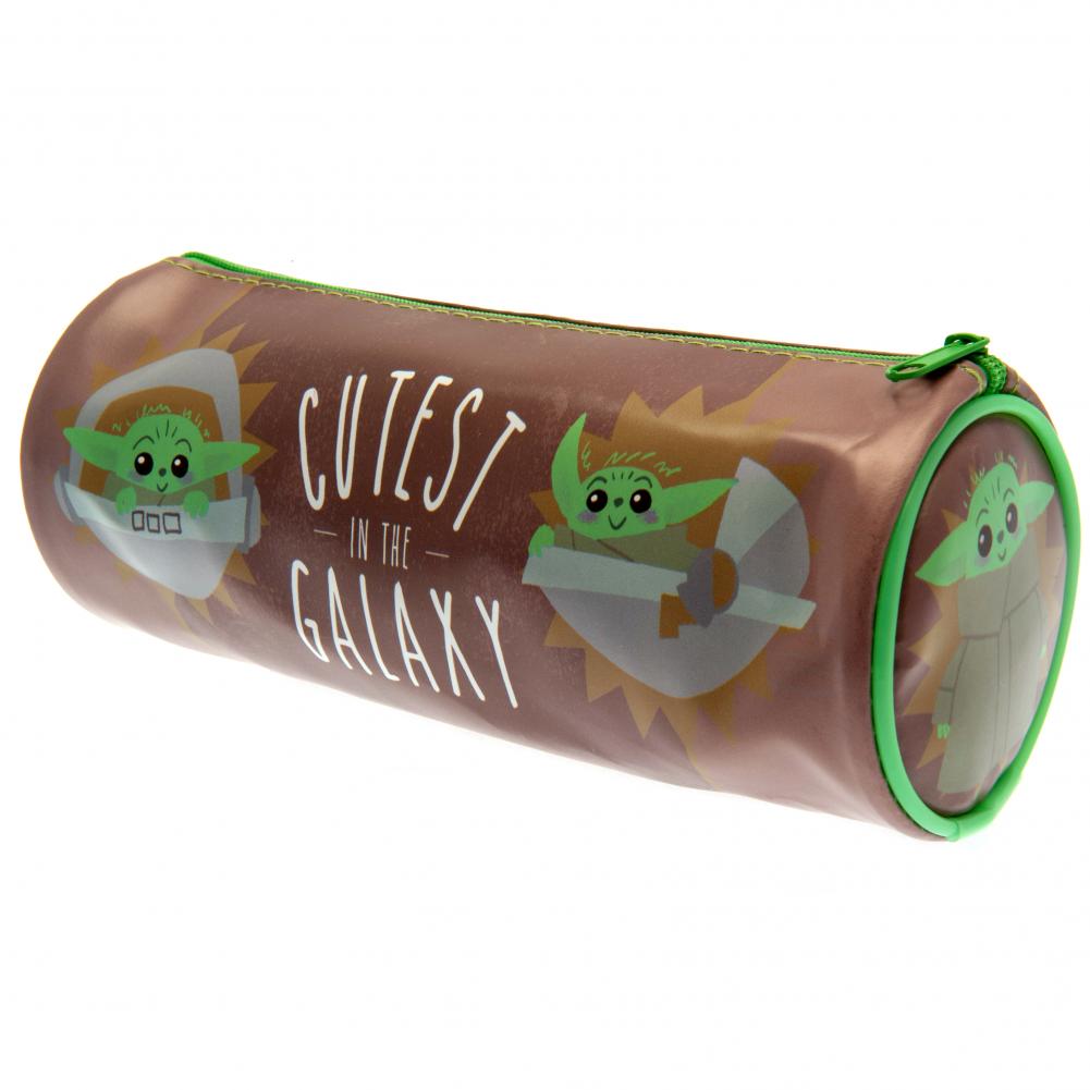 Star Wars: The Mandalorian Barrel Pencil Case Cutest: 3 - Pencil Cases & Sets By Star Wars: The Mandalorian