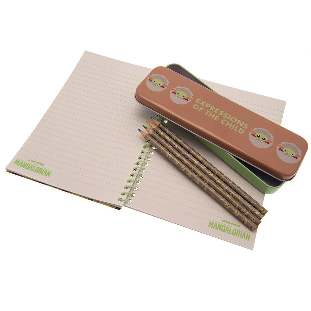 Star Wars: The Mandalorian Bumper Stationery Set - Shop Pencil Cases & Sets At Gift Moments - 2