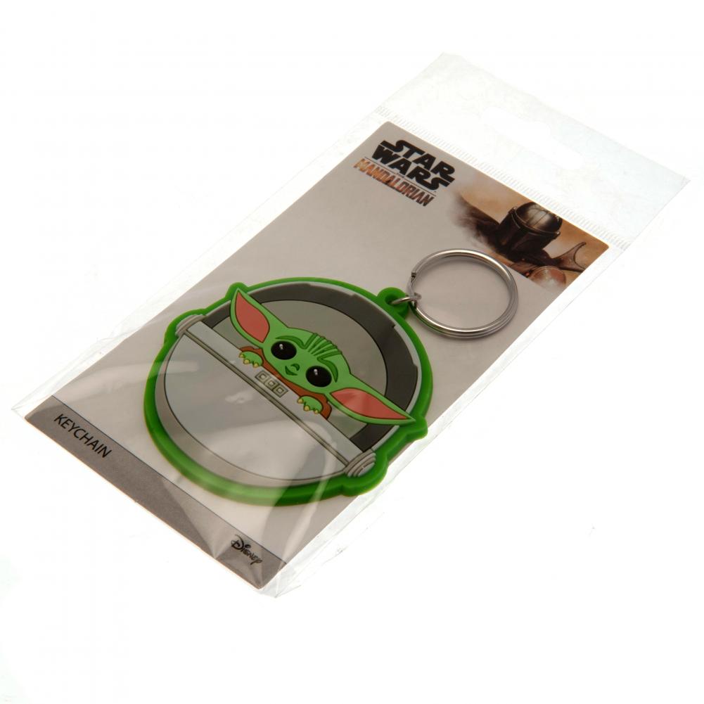 Star Wars: The Mandalorian Grogu PVC Keyring: 3 - Keyrings By Star Wars: The Mandalorian