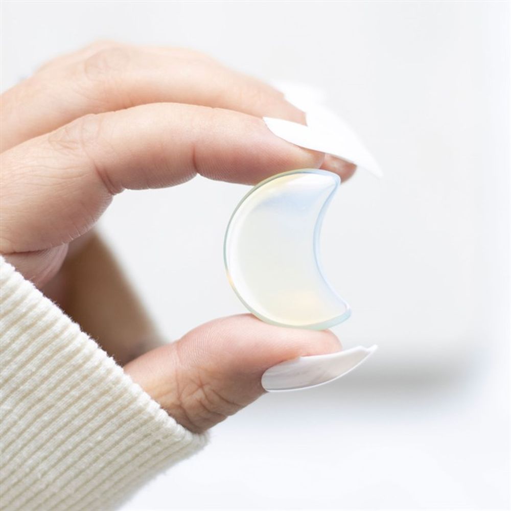 Stay Wild Opalite Crystal Moon in a Bag: 5 - By Gift Moments