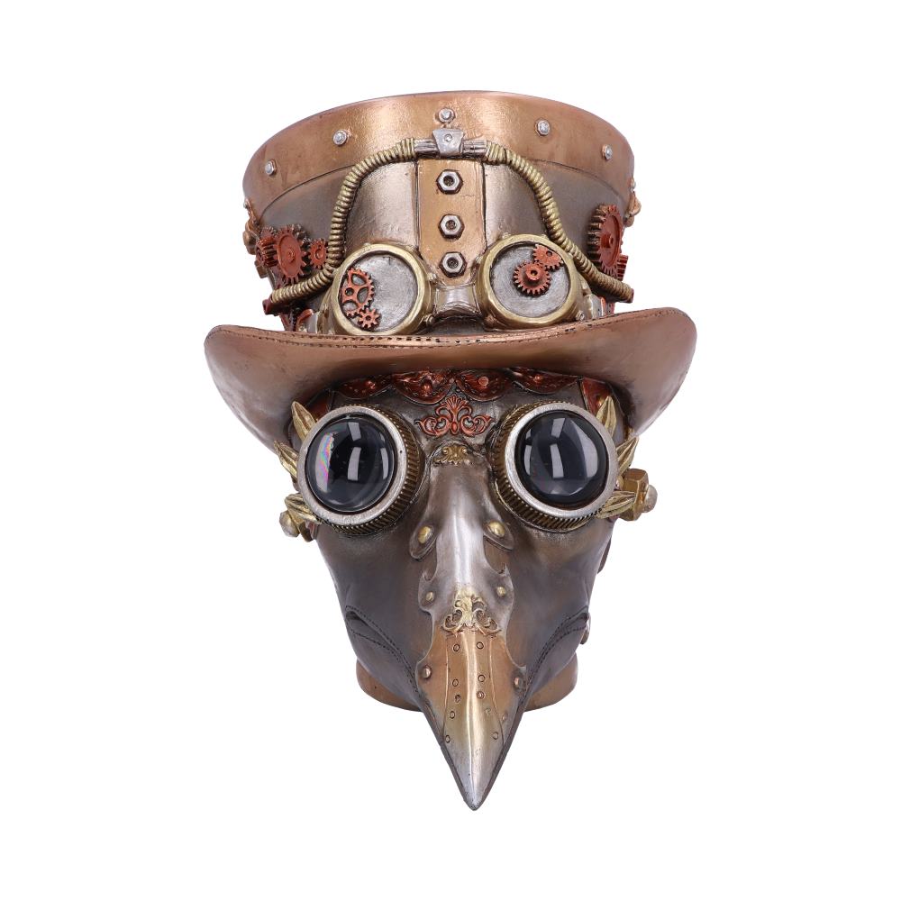 Steampunk Beaky Automaton Apothecary Plague Doctor Bust Figurine: 3 - Figures & Collectables By Gift Moments