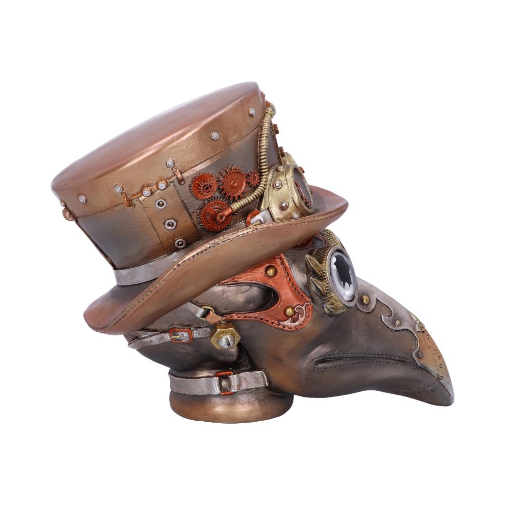 Steampunk Beaky Automaton Apothecary Plague Doctor Bust Figurine: 5 - Figures & Collectables By Gift Moments