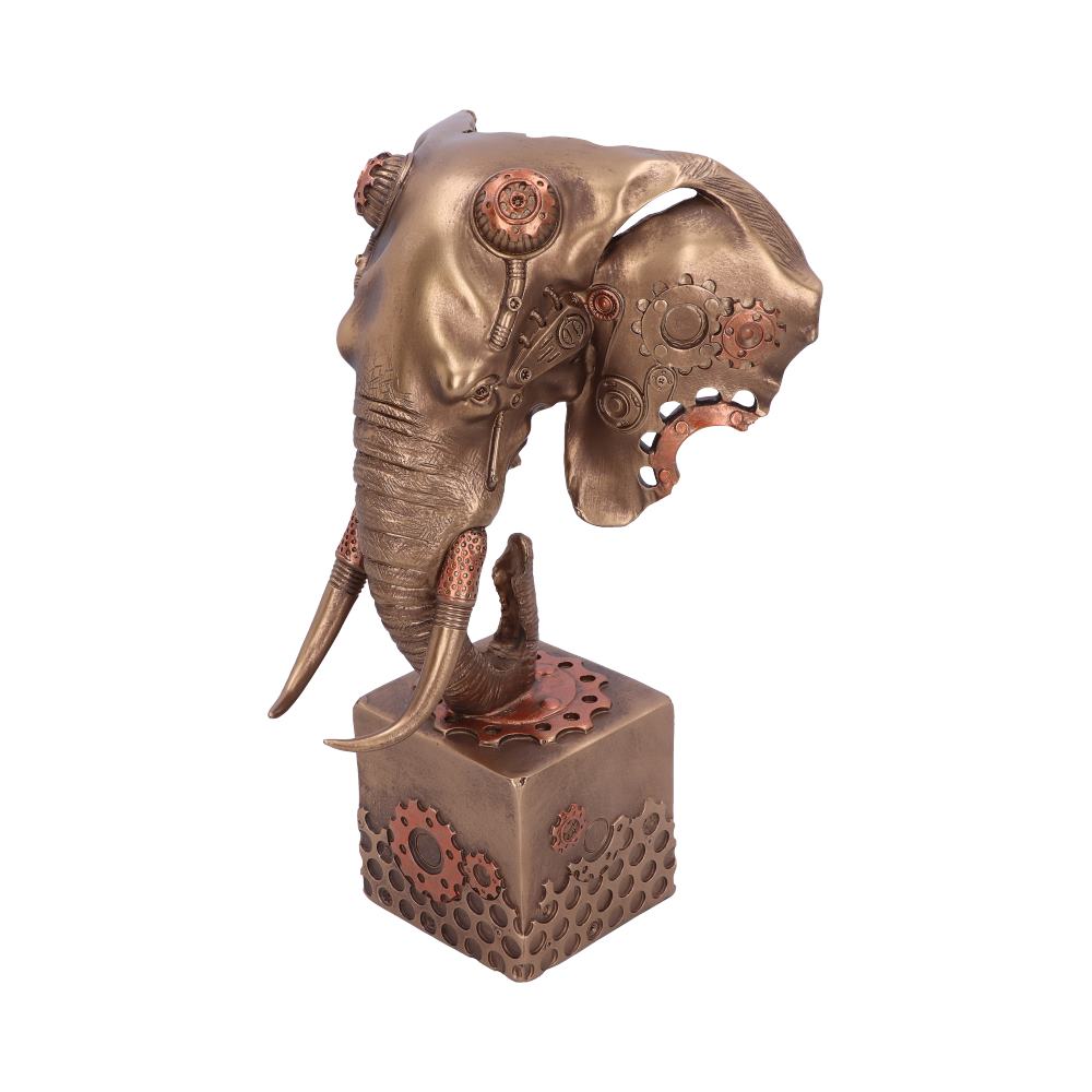 Steampunk Bronze Elephant Head 28.5cm: 4 - Figures & Collectables By Gift Moments