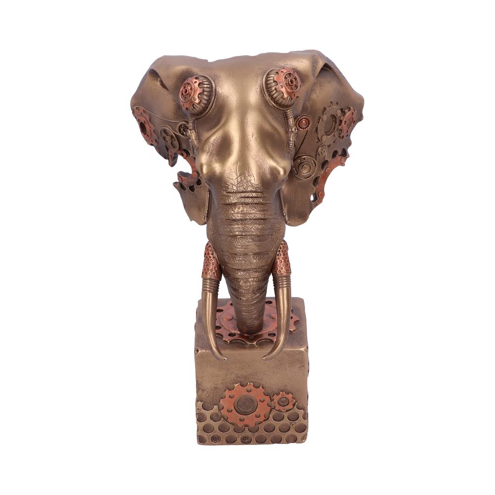 Steampunk Bronze Elephant Head 28.5cm: 3 - Figures & Collectables By Gift Moments