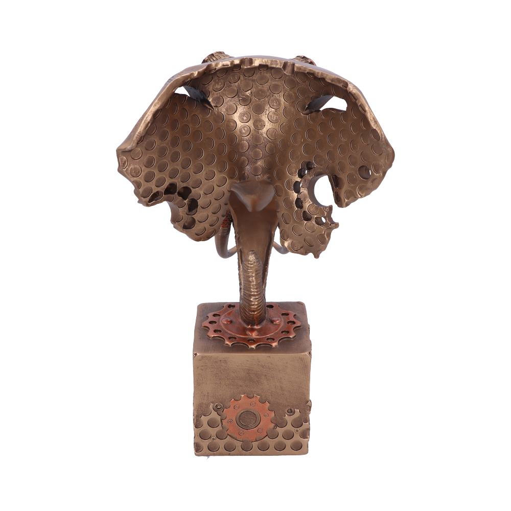 Steampunk Bronze Elephant Head 28.5cm: 5 - Figures & Collectables By Gift Moments
