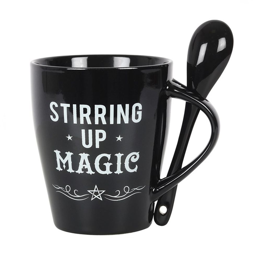 Stirring Up Magic Mug and Spoon Set: 3 - Mugs By Gift Moments