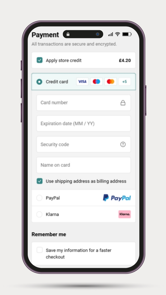spend your store credit