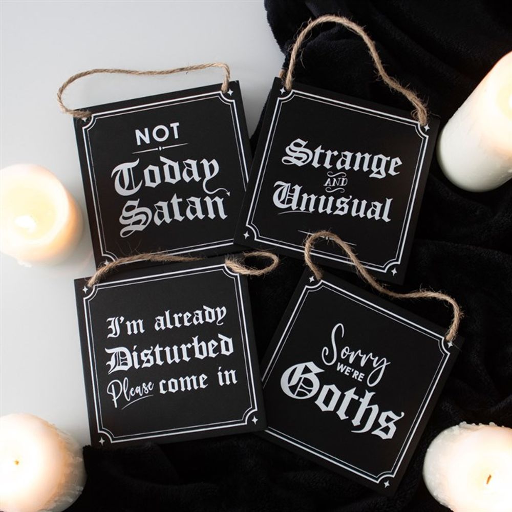 Strange and Unusual Hanging Sign: 5 - Signs & Plaques By Gift Moments