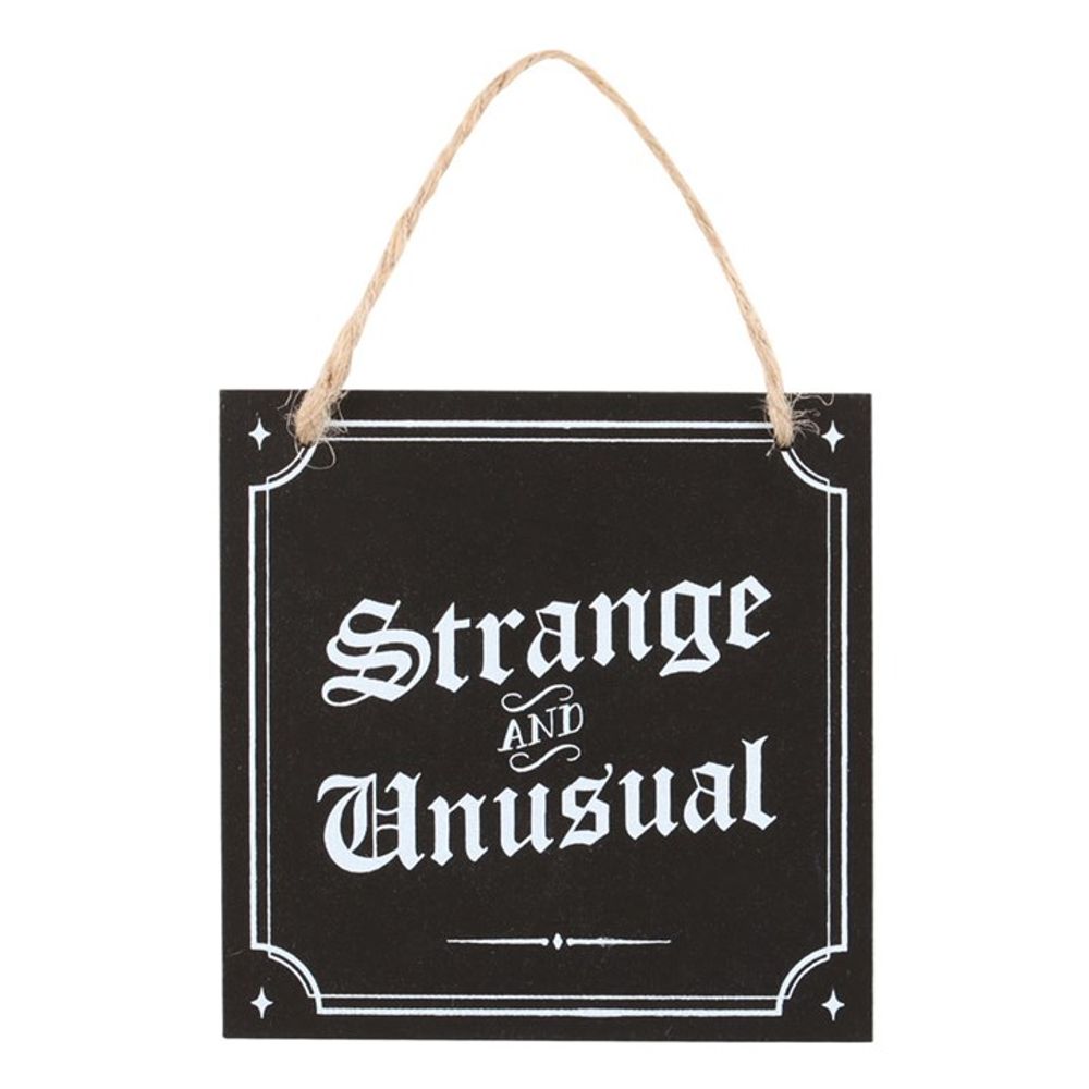 Strange and Unusual Hanging Sign: 2 - Signs & Plaques By Gift Moments