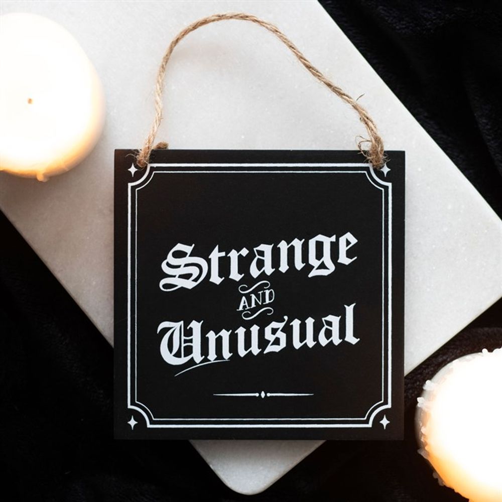 Strange and Unusual Hanging Sign: 1 - Signs & Plaques By Gift Moments