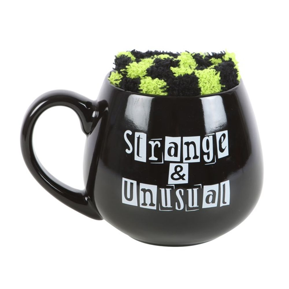 Strange & Unusual Mug and Socks Set: 2 - Mugs By Gift Moments