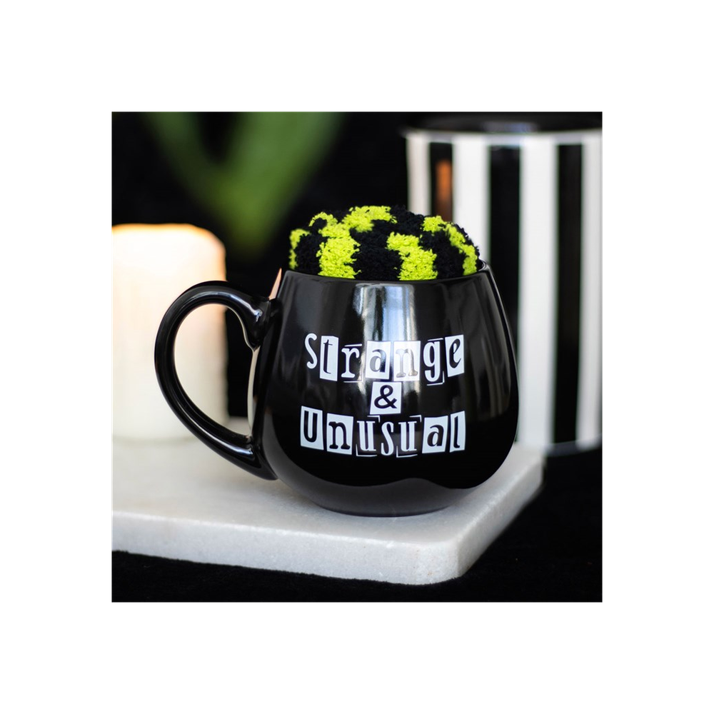 Strange & Unusual Mug and Socks Set: 6 - Mugs By Gift Moments
