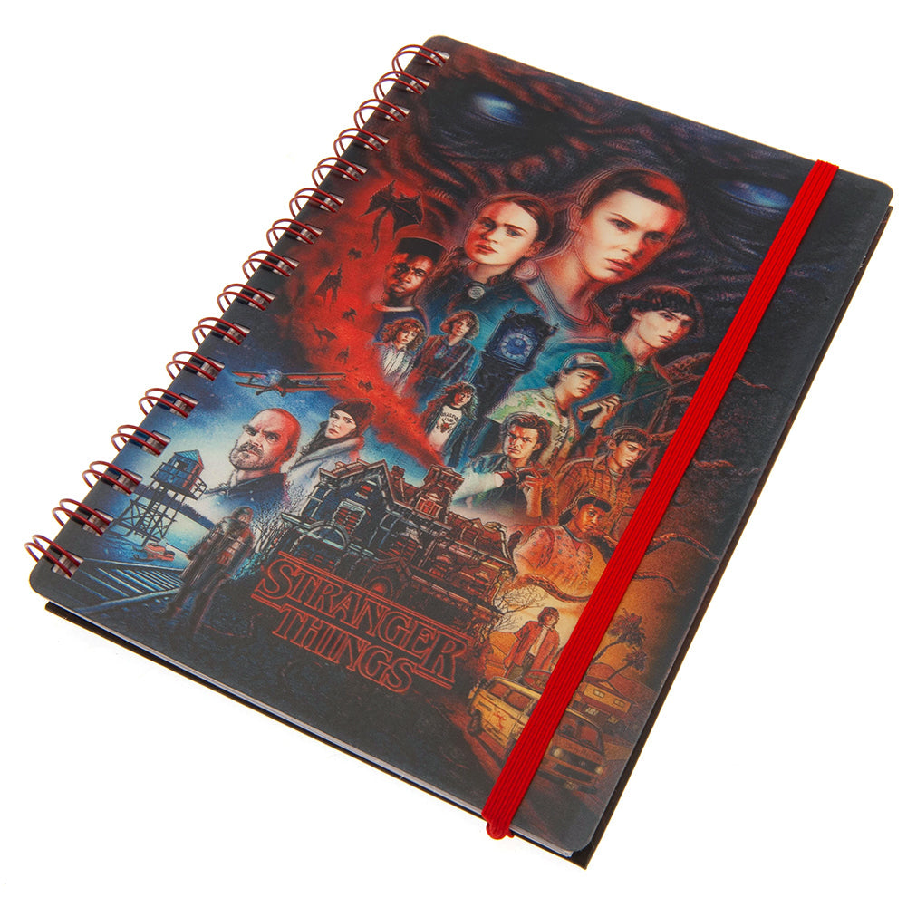 Stranger Things 4 3D Notebook Vecna: 4 - Notebooks By Stranger Things