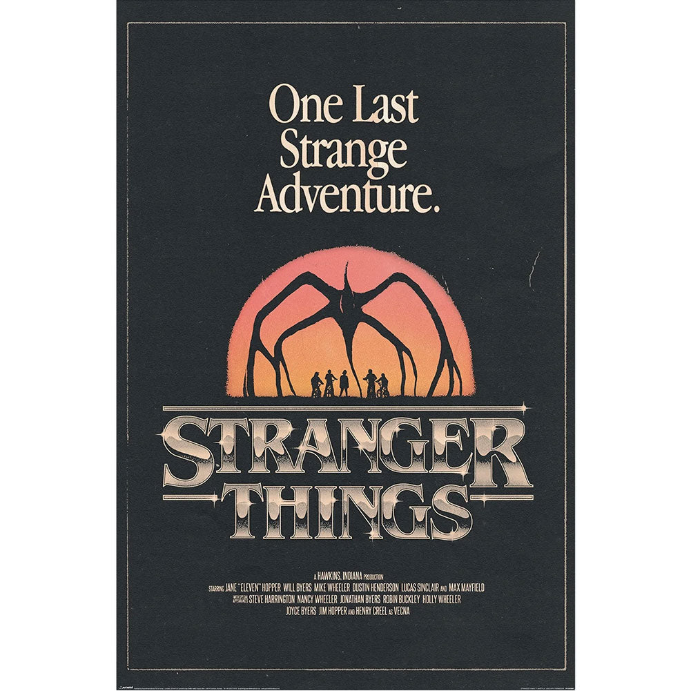 Stranger Things 5 Poster Mind Flayer 47: 1 - Posters By Stranger Things