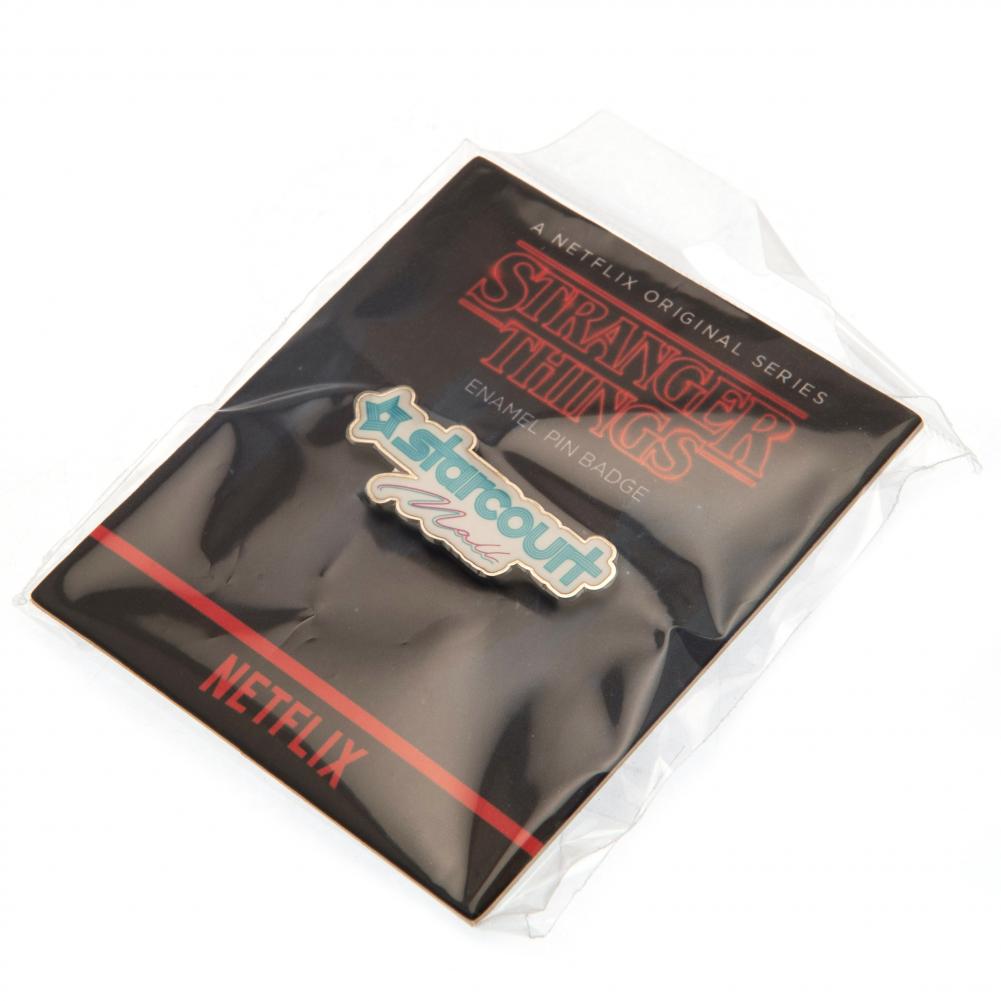 Stranger Things Starcourt Mall Pin Badge: 2 - Badges By Stranger Things