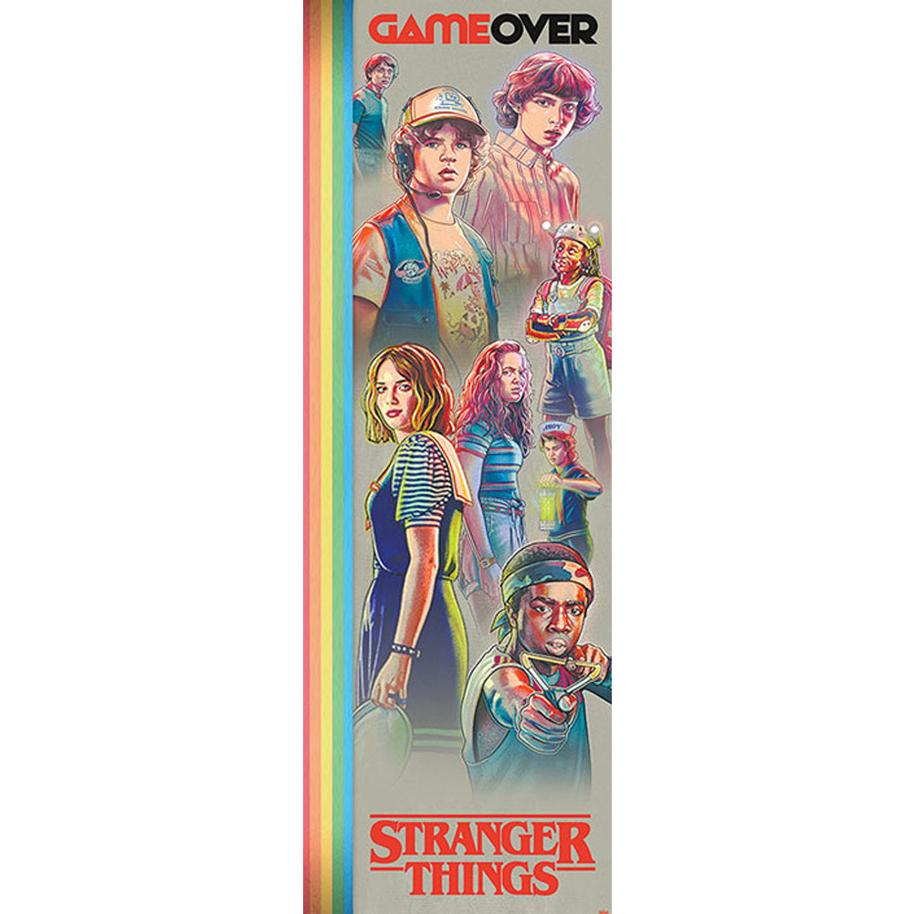 Stranger Things Door Poster Game Over 304: 1 - Posters By Stranger Things