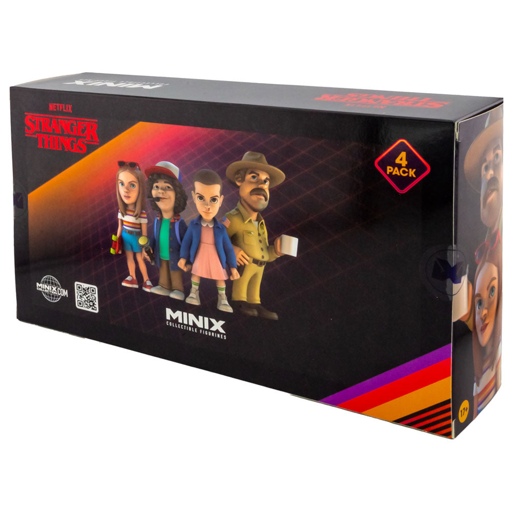 Stranger Things MINIX Figures 7cm 4pk: 8 - Figures & Collectables By Stranger Things